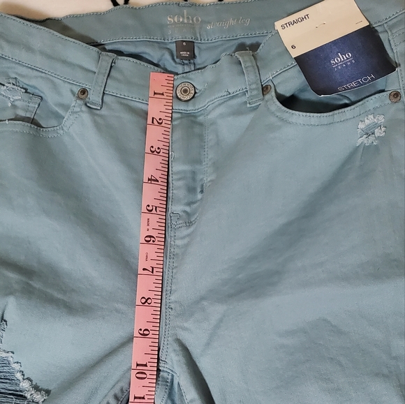 SOHO NEW YORK & COMPANY JEANS WOMENS 6 STRETCH NWT - Picture 7 of 9